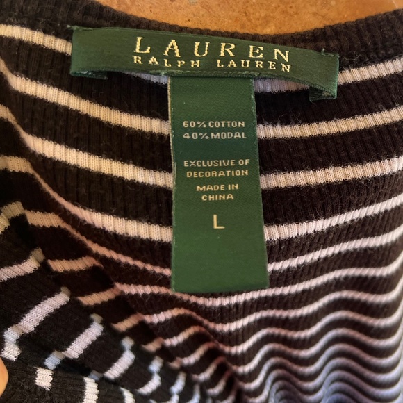 Forgiving Black & White Stripe Long Maxi Dress - Picture 10 of 10